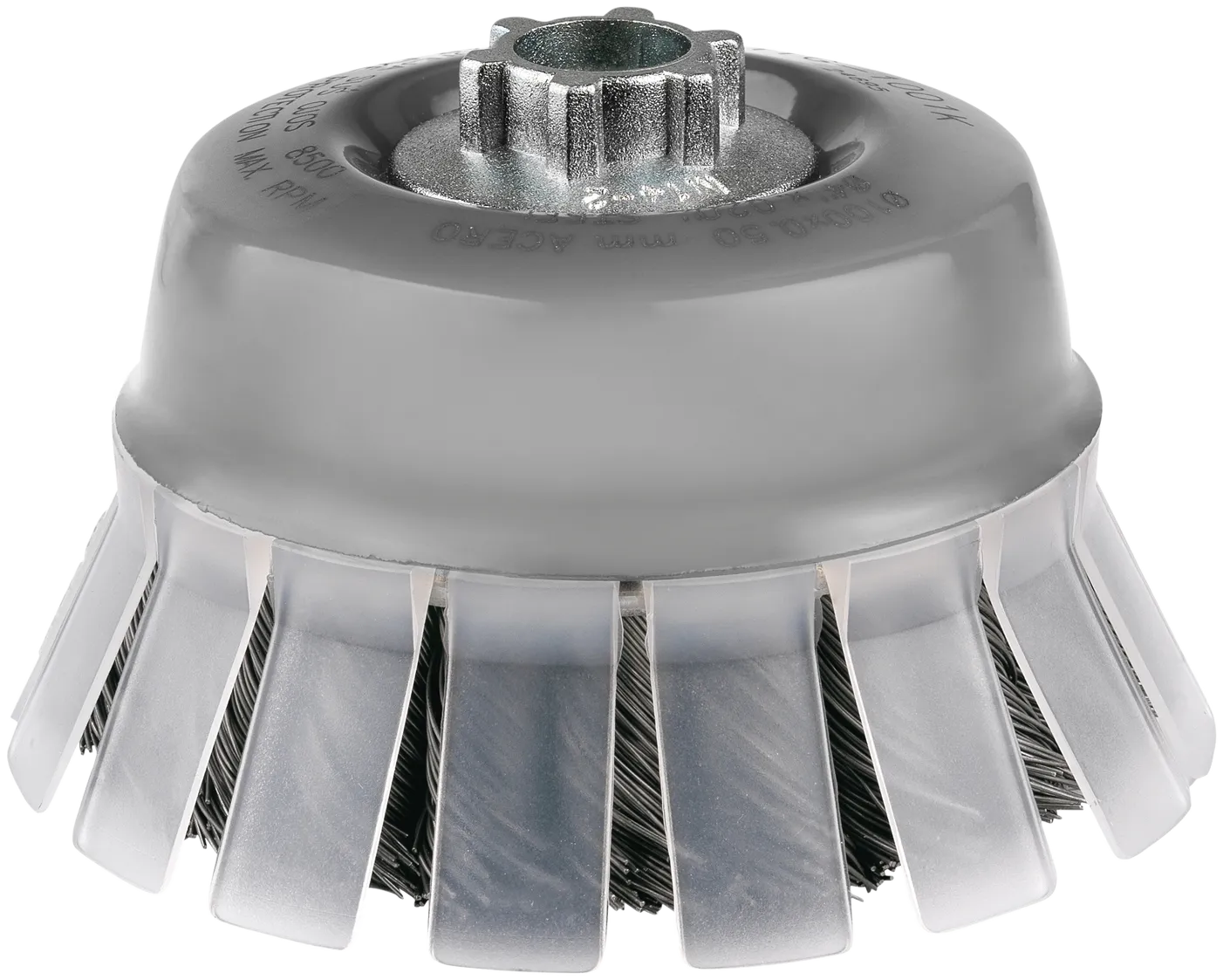 Kopstålbørste rett 6TDZ 80×25×M14-2 S0,5 SHIELD
