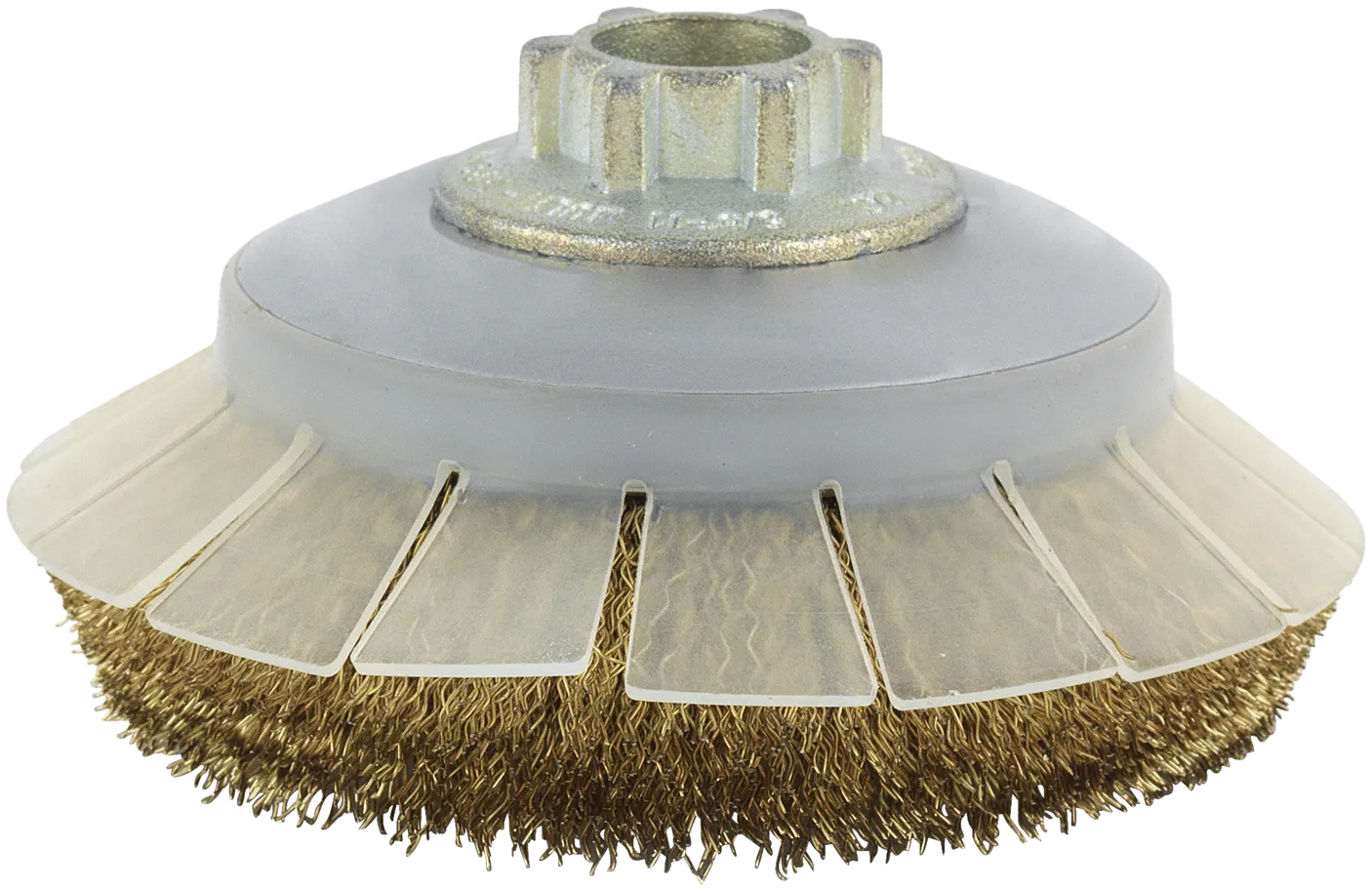 Kjeglestålbørste 28KDW 100×20×M14-2 SM0,3 SHIELD