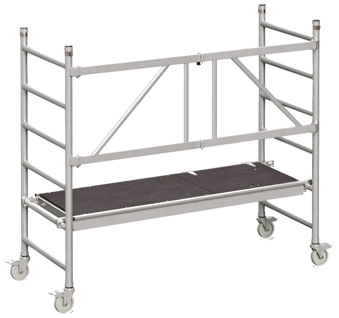 Sammenleggbart stillas Pax 53510 0,72×1,8 m, høyde 1,65 m