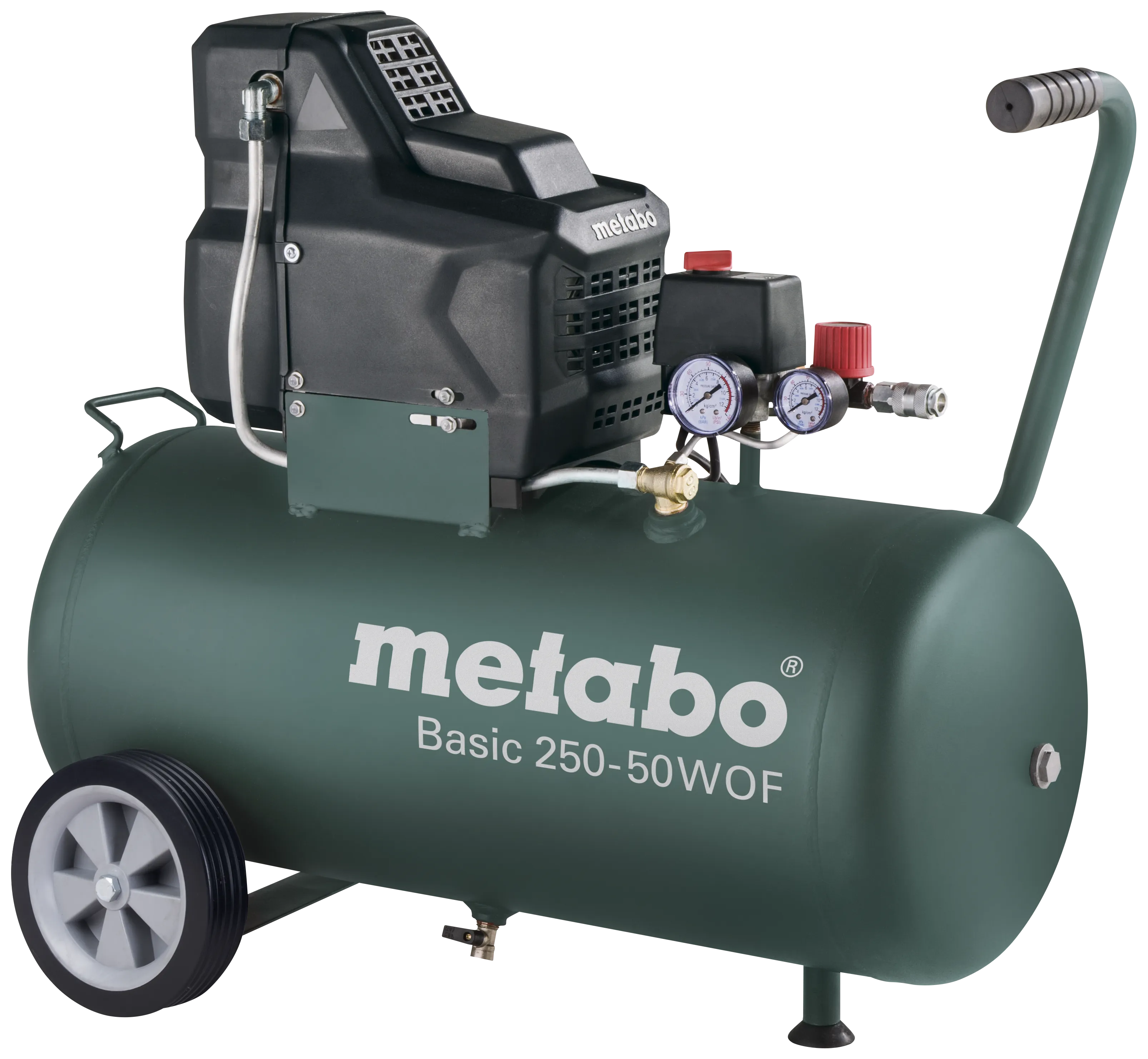 Kompressor Basic 250-50 W OF 8bar 140ltr/min 230V