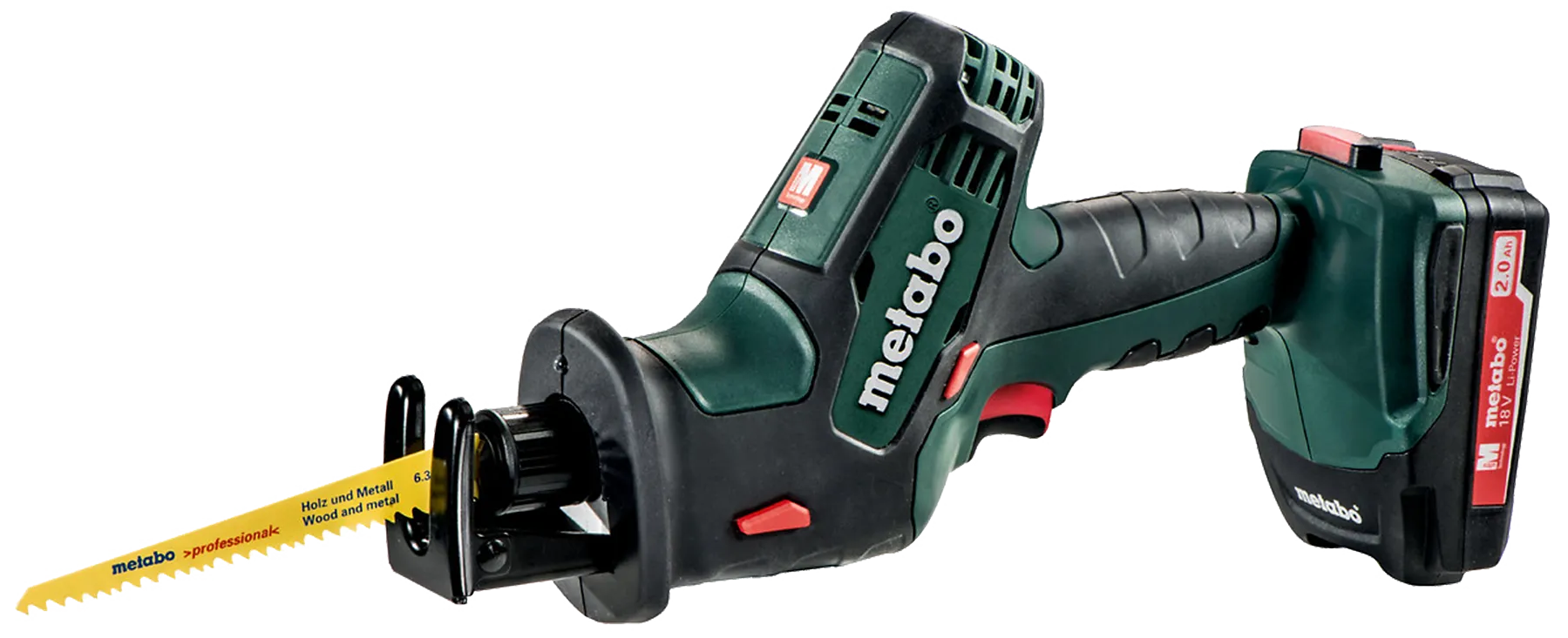 Bajonettsag SSE 18 LTX Compact m/2×18V/2,0Ah