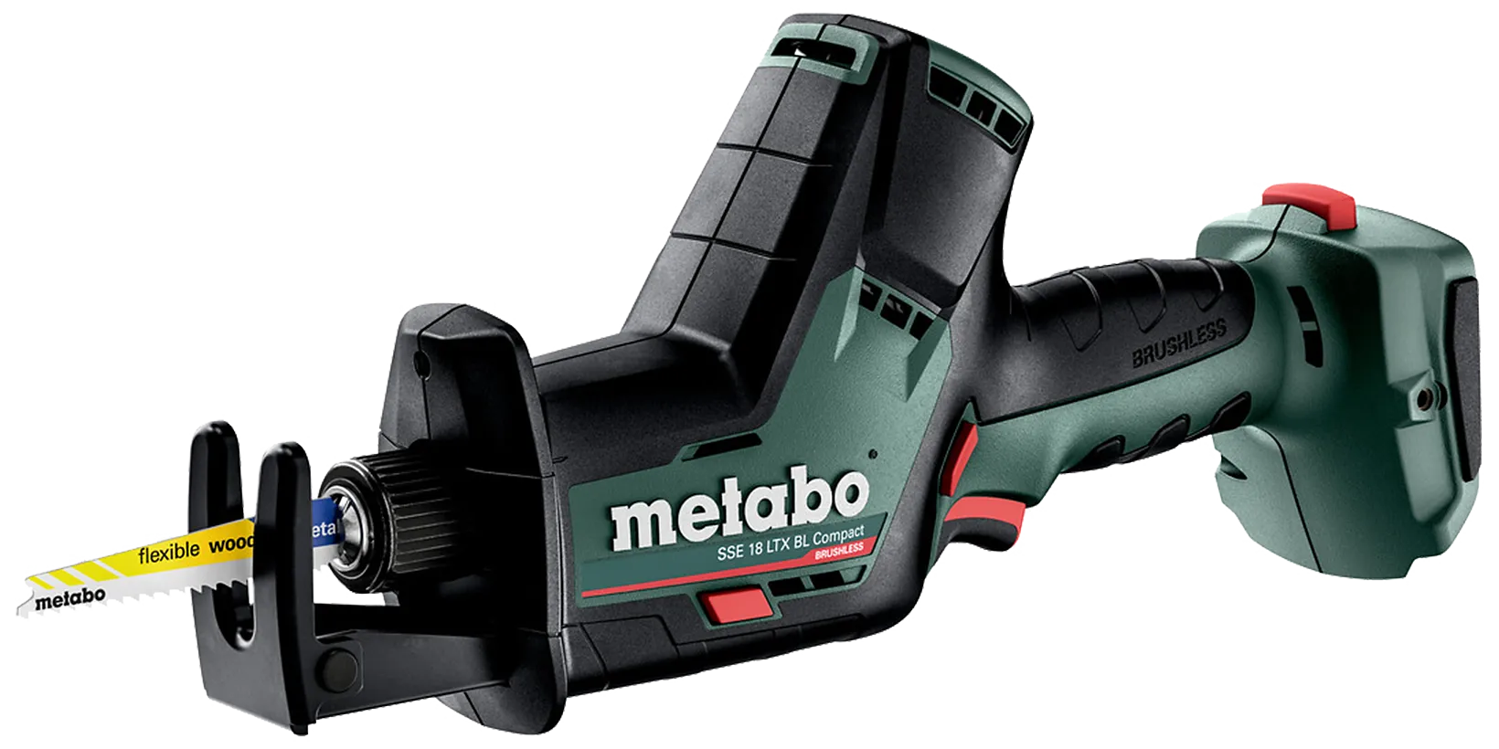 Bajonettsag SSE 18 LTX solo, i Metaloc
