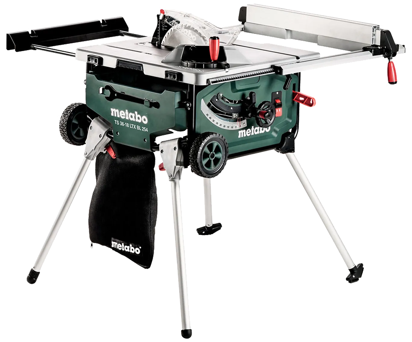 Batteridrevet bordsirkelsag TS36-18 LTX BL 254 x 30 mm sirkelsagblad, inkl. batteripakke 18V og lader