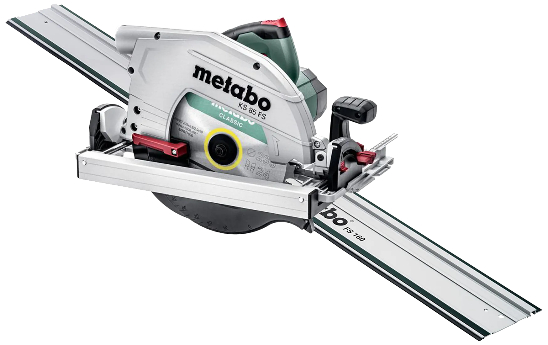 Rundsag 230mm 1800W KS 85 FS + styreskinne FS 160