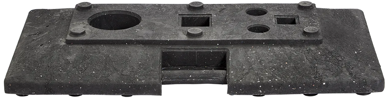 Danfod 2 fot t/avsp.cylinder mv., 40×40cm 22 kg