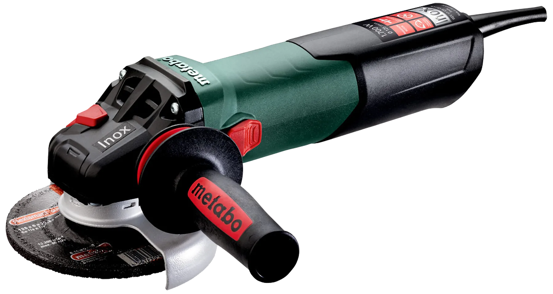 Vinkelsliper 125mm 1700W WEV 17-125 Quick Inox