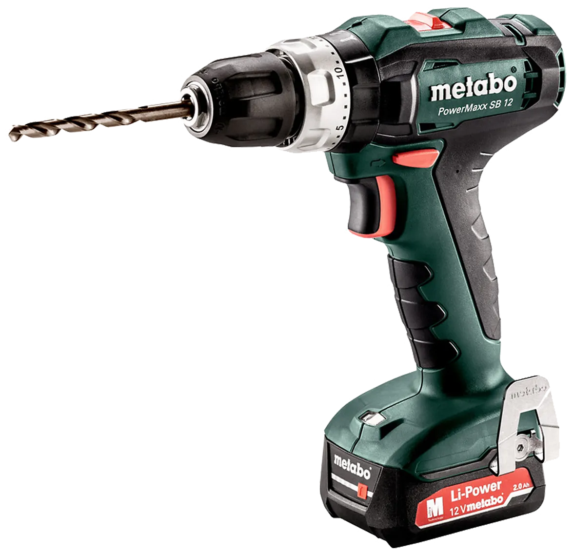 Slagdrill PowerMaxx SB12 m/2×12V/2,0Ah