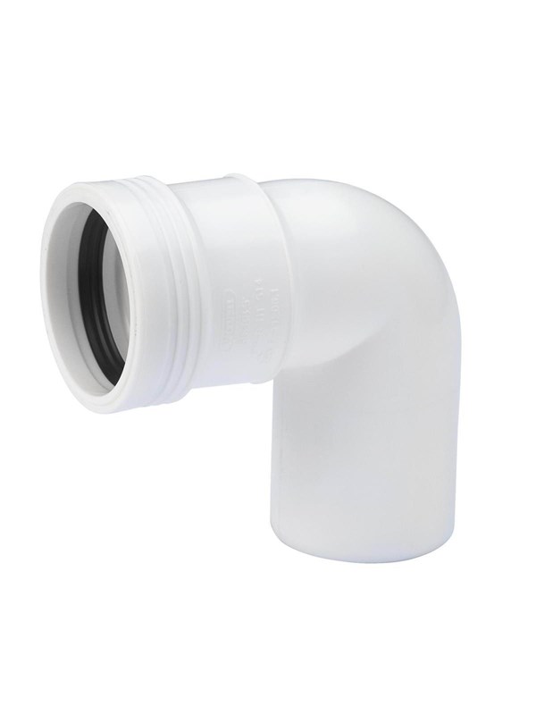 Wavin Wafix pp bend 88.5° x 32 mm white