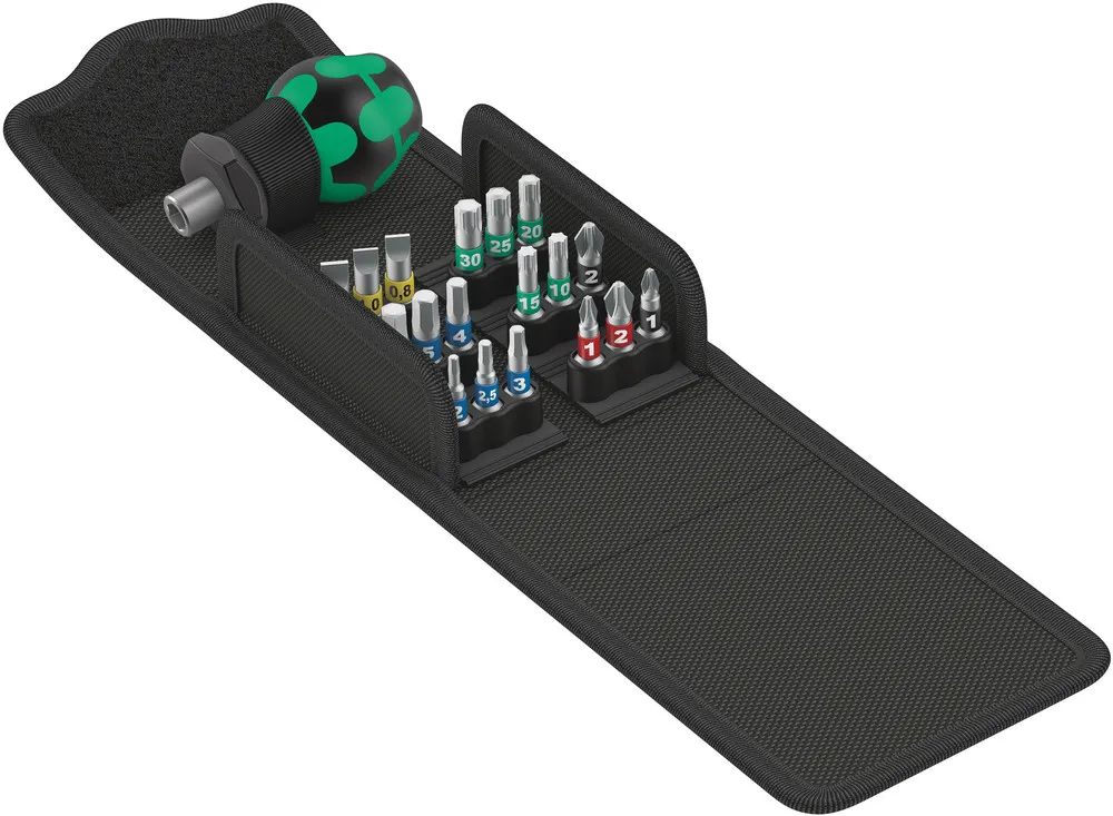 Bitsett KK Stubby med stubby-holder og 18 bits