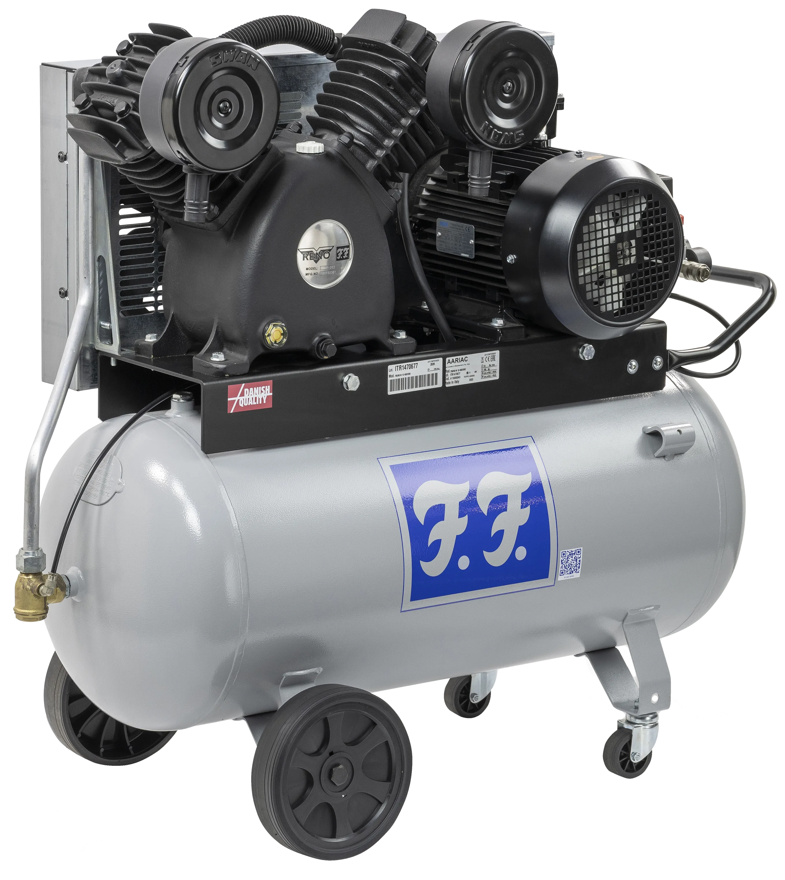 Kompressor 680/90M 4kW/5,5HK 10bar 680 ltr/min