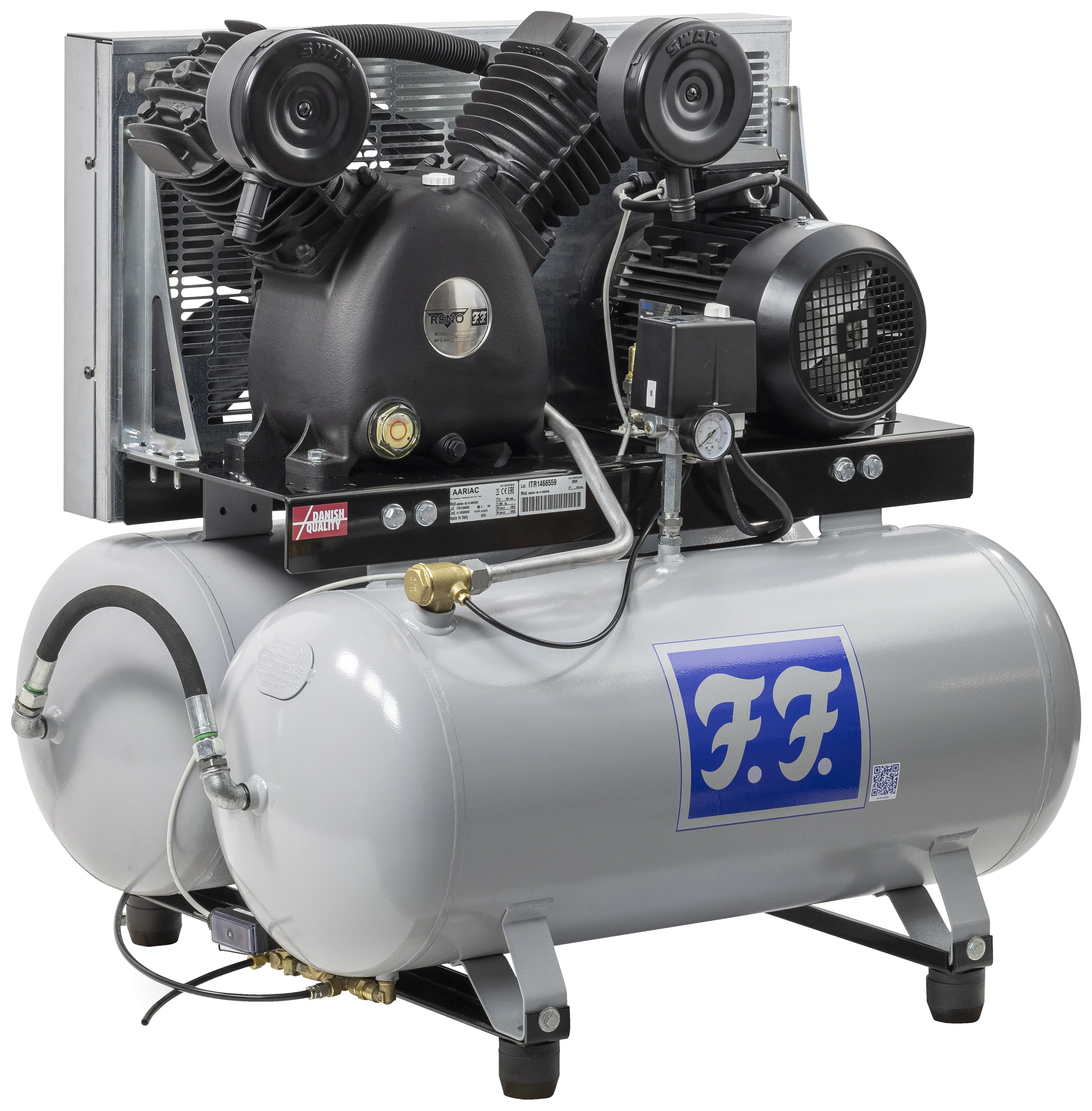 Kompressor 710/90+90S 4kW/4,5HK 10bar 700 ltr/min