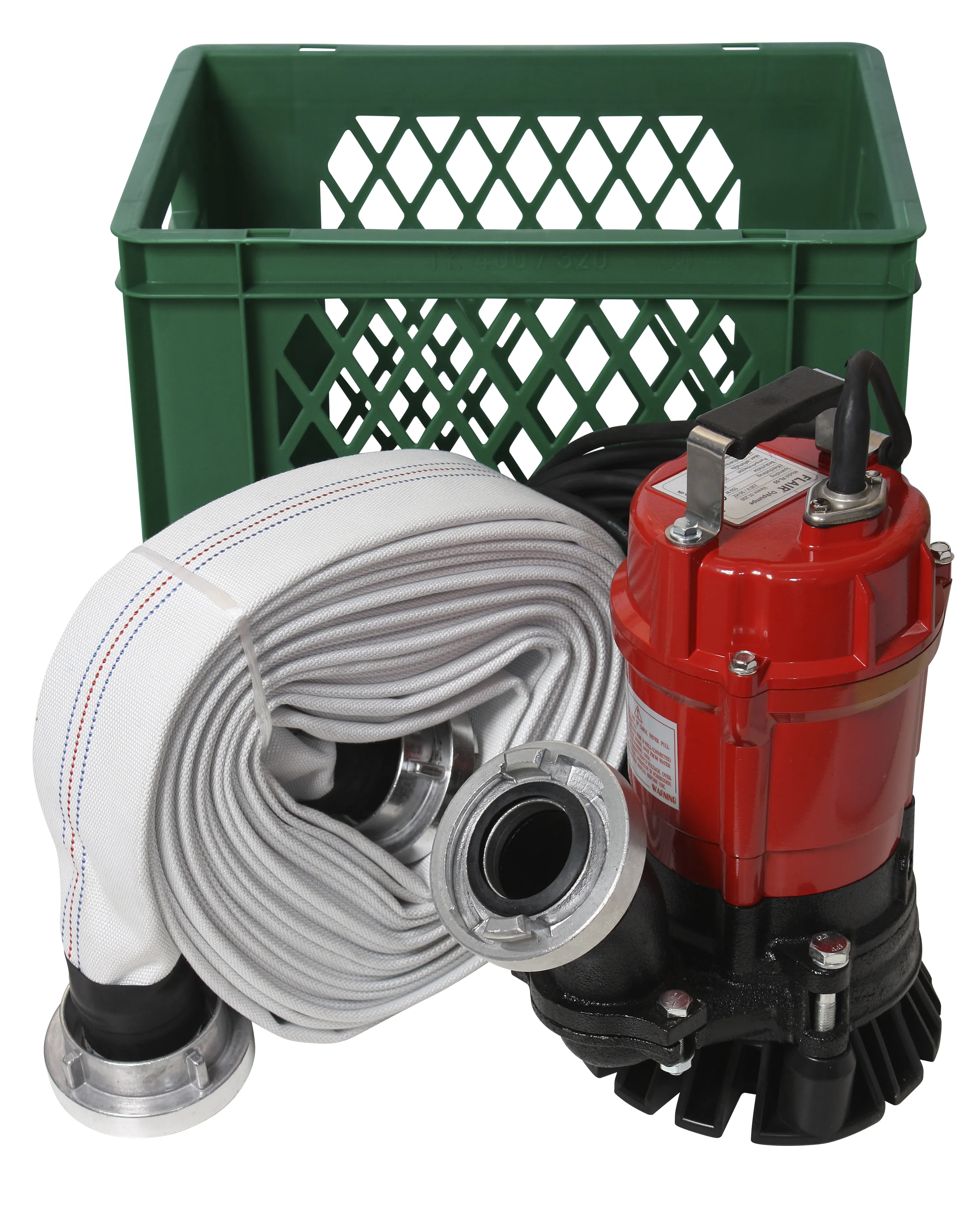 Flair FL-55 2" senkepumpe, i kasse med 15m slange