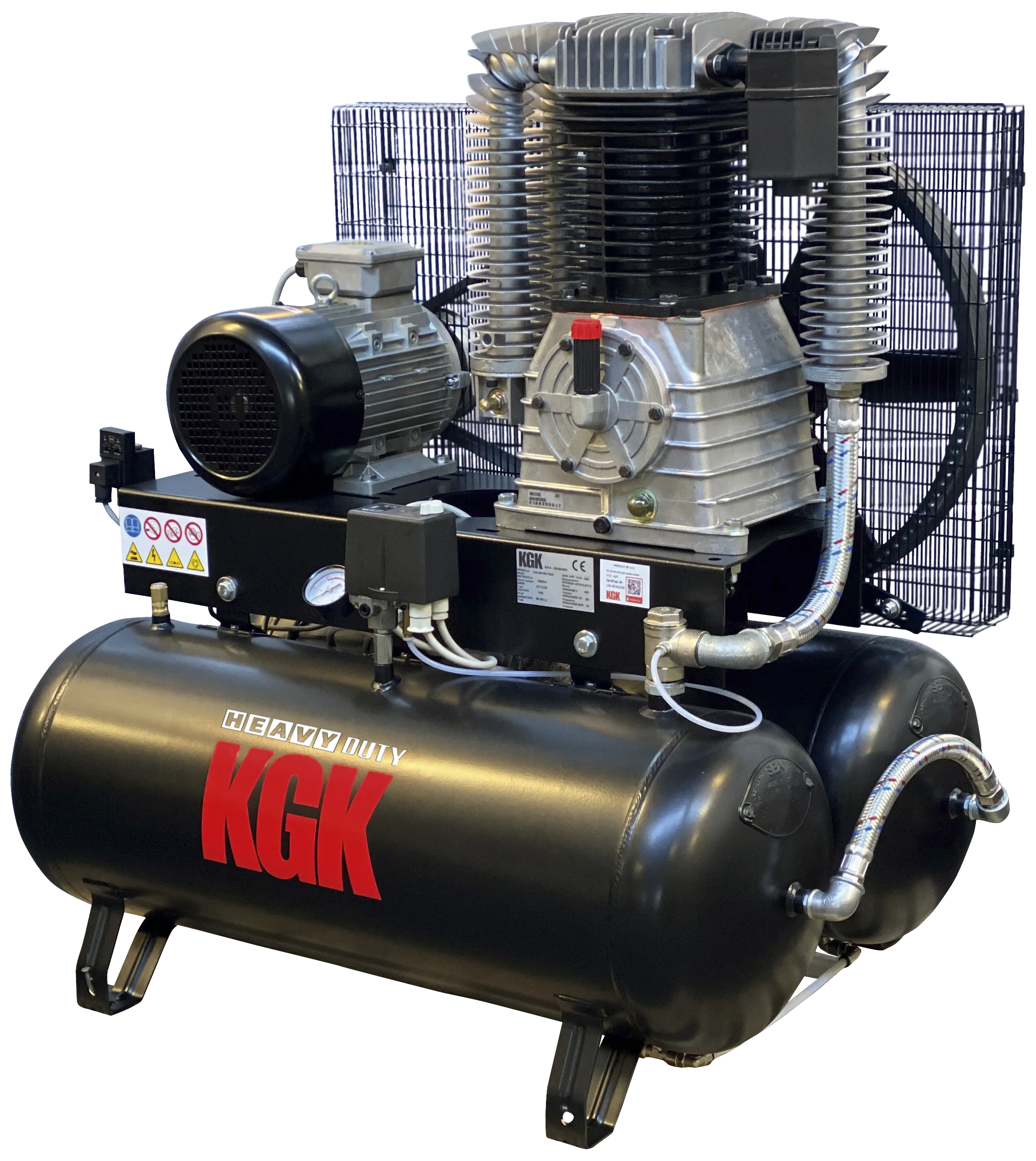 Kompressor 90+90/7550 640 ltr/min 7,5HK 400V
