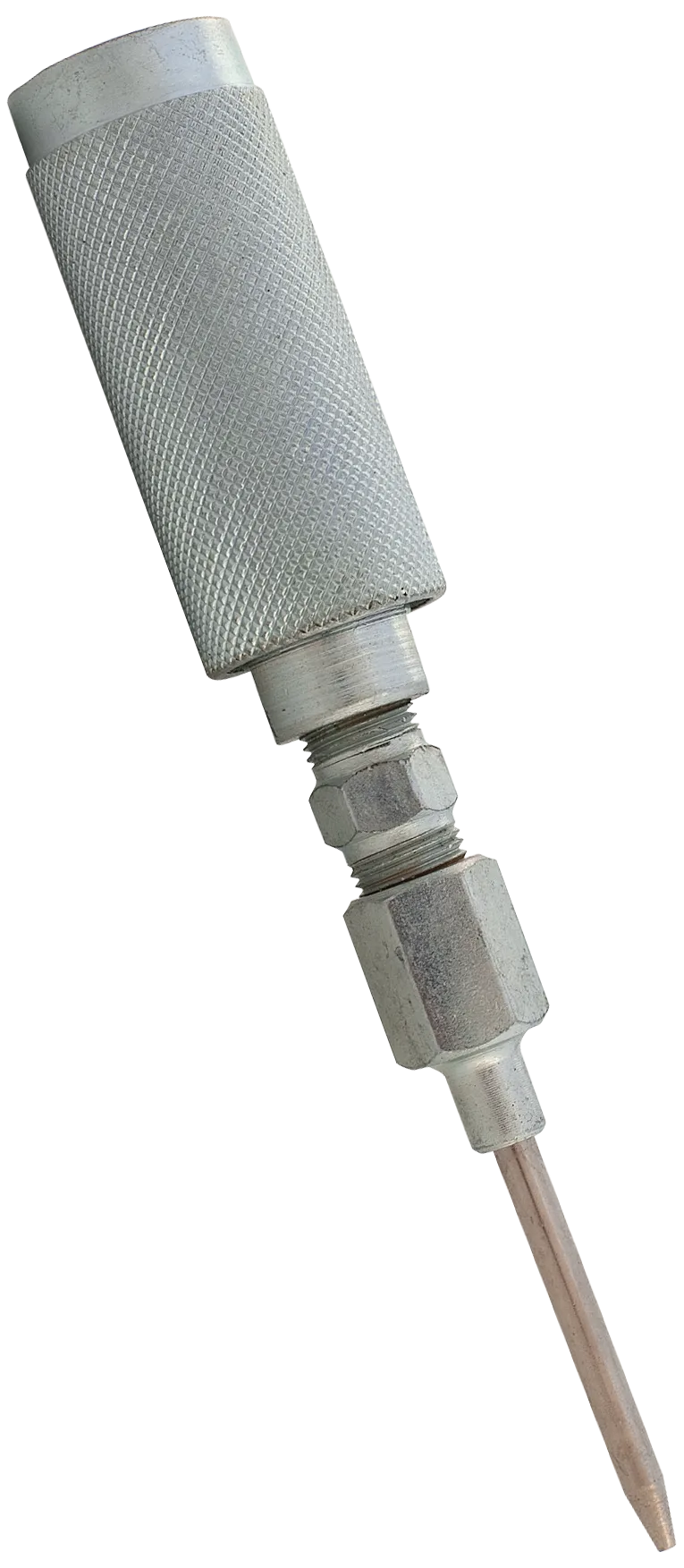 Smørespids ø4×38mm m/lynkobling