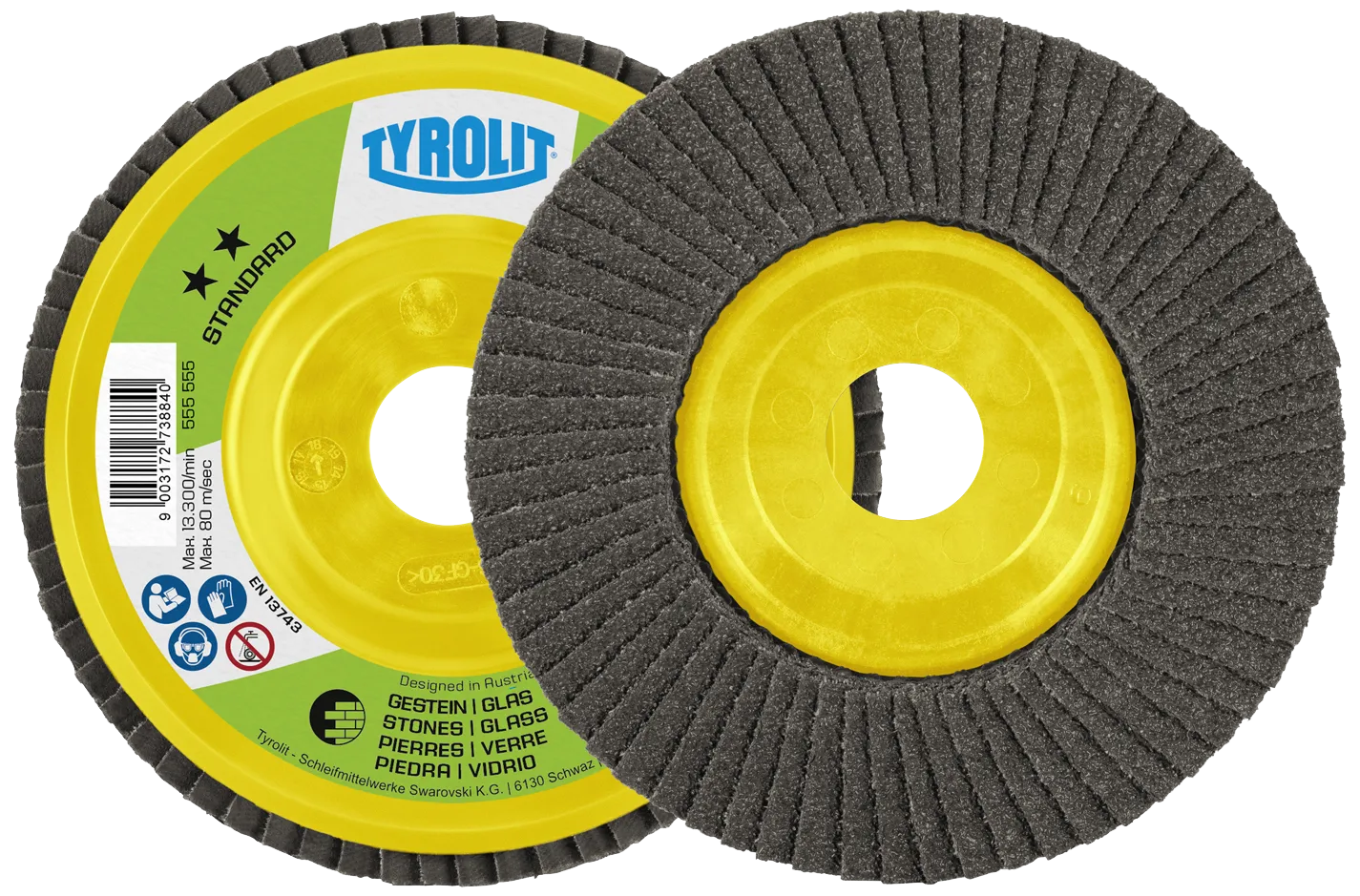 Slipeskive Standard 28XLN ø115 C220U-B