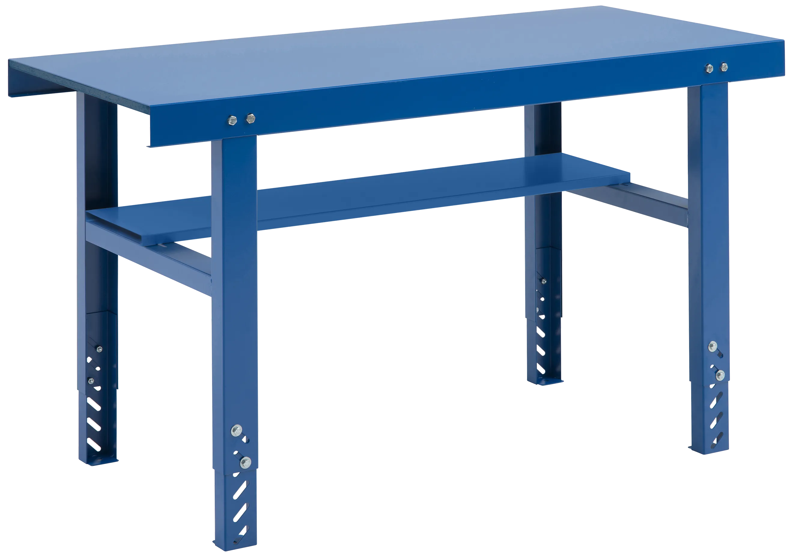 PreWo verkstedbord med stålplate 75-95×70×200 cm