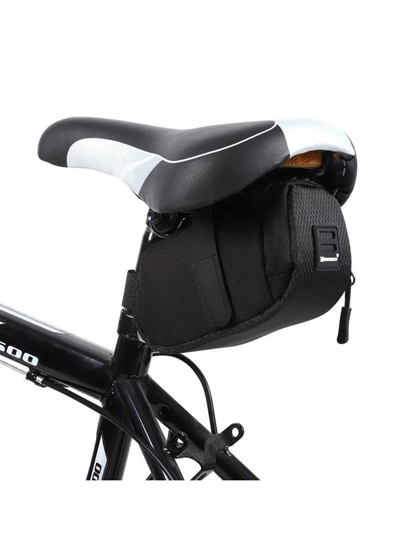 Wozinsky small bicycle saddle bag 0.6 l black (WBB8BK black)