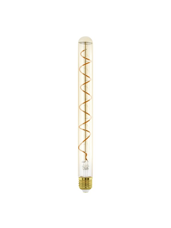 EGLO LED-lyspære T30 DECO SPIRAL 4W 180LM 1600K DIM. GULT E27