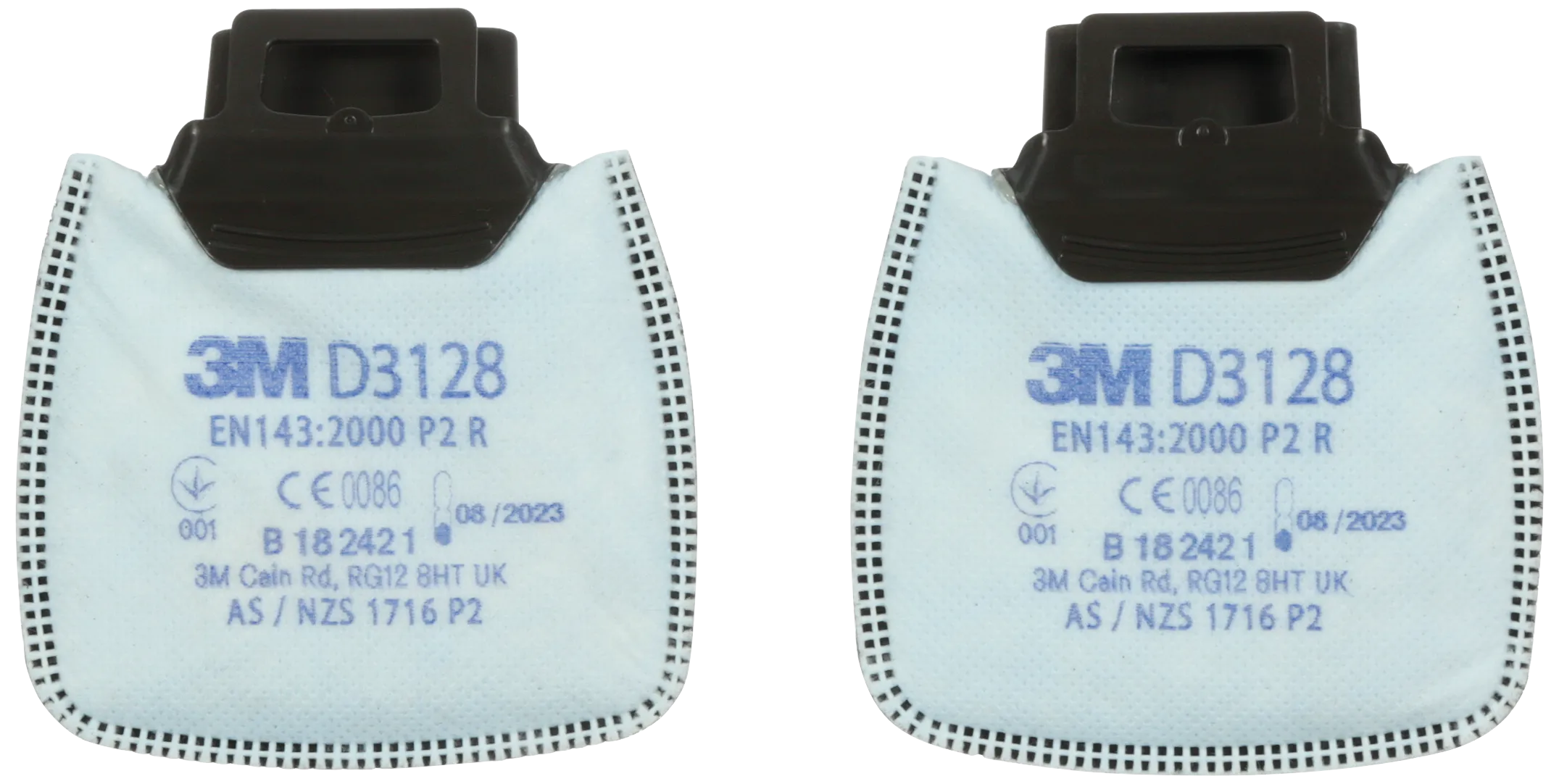 SecureClick filter D3128 t/HF-800 halvmasker, 2stk