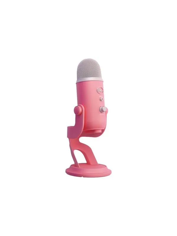 Logitech Yeti USB - Sweet Pink - Microphone for Windows PC and Mac