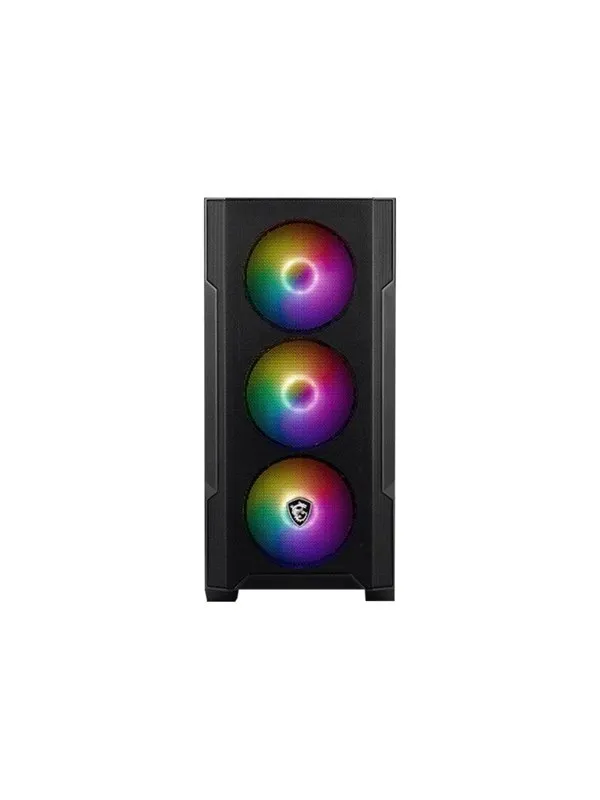 MSI MAG FORGE M100R - Kabinett - Tower - Svart