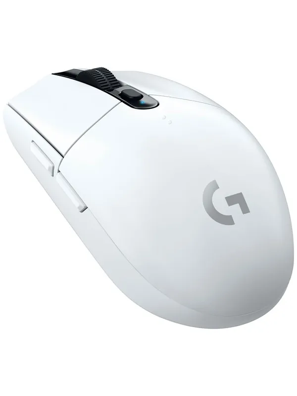 Logitech G305 LIGHTSPEED - White - Gaming mus - Optisk - 6 - Hvit