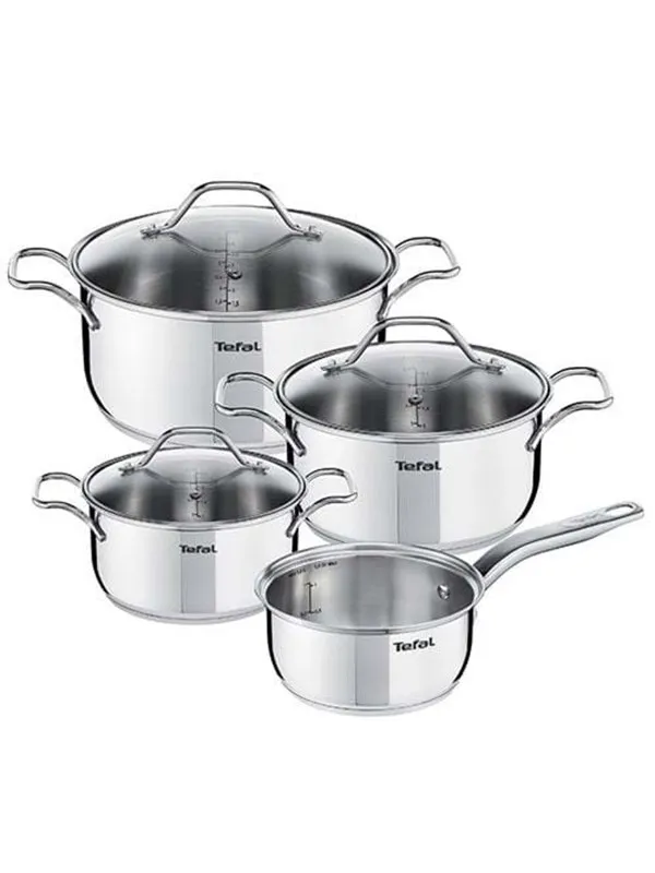 Tefal Intuition Sett med SS-kjeler, 7 deler