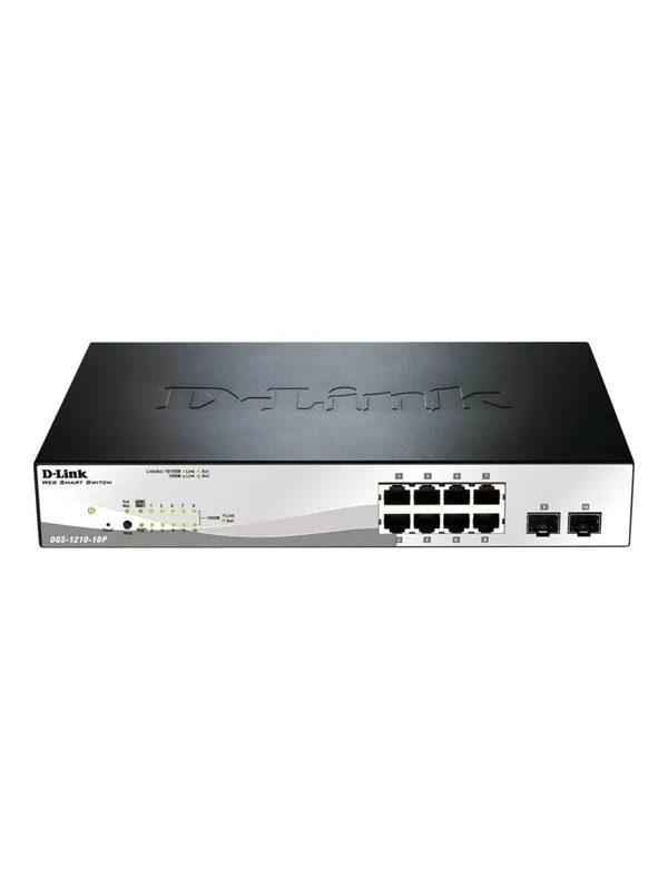 D-Link Web Smart DGS-1210-10P - Switch