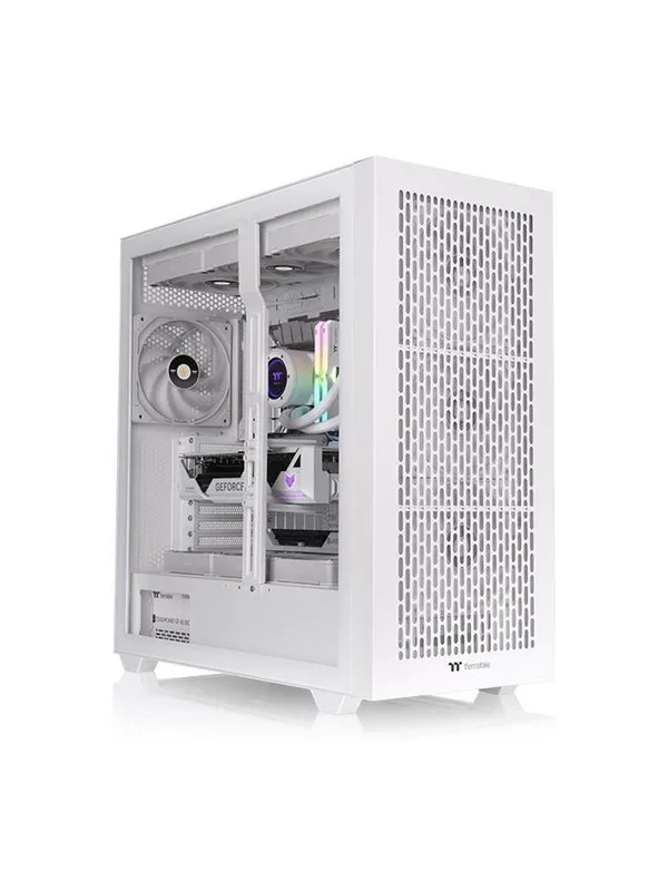 Thermaltake AX500 Full Tower Case - Snow White - Kabinett - Fulltower - Hvit