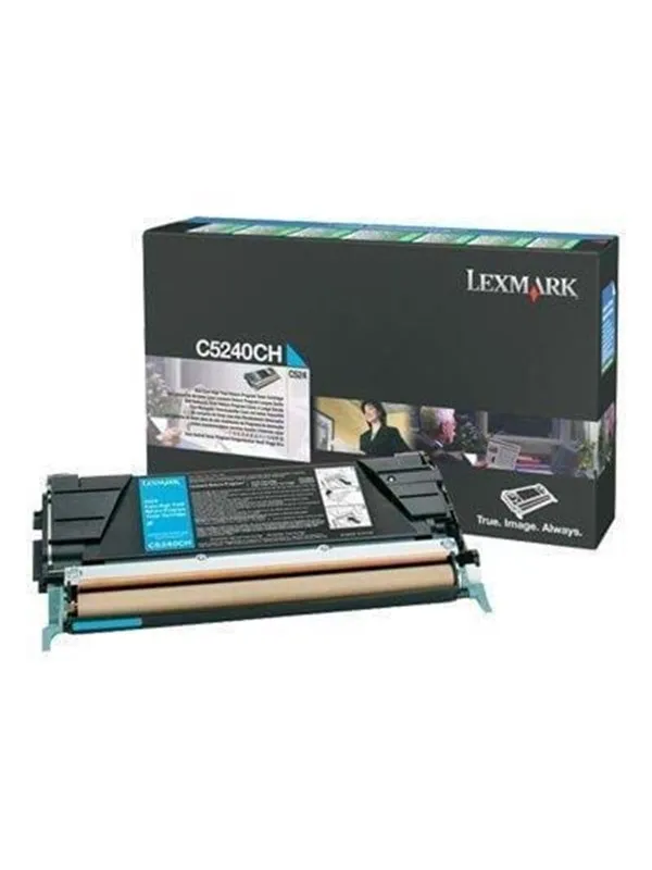 Lexmark C5240CH Toner - Laser toner Cyan
