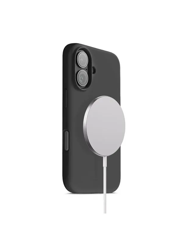 CRONG Color Cover Magnetic - MagSafe iPhone 17 Case (Black)