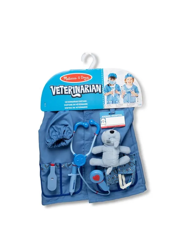 Melissa & Doug Role Play Costume Set Veterinarian