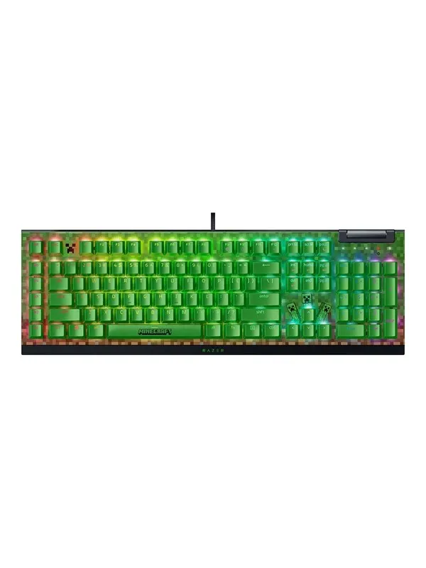 Razer BlackWidow V4 X - Tastatur - Engelsk (USA) - Grønn