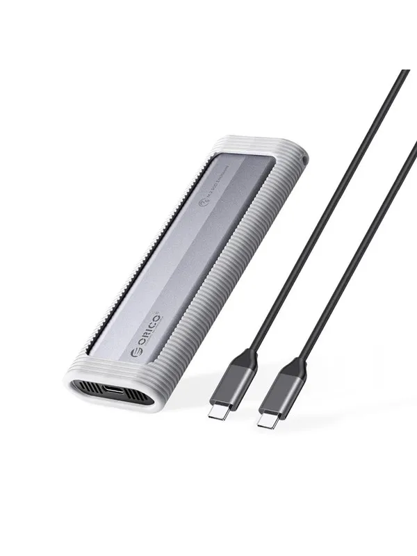 ORICO AXM2F M.2 SATA SSD USB-C 3.2 Disk Case - Gray