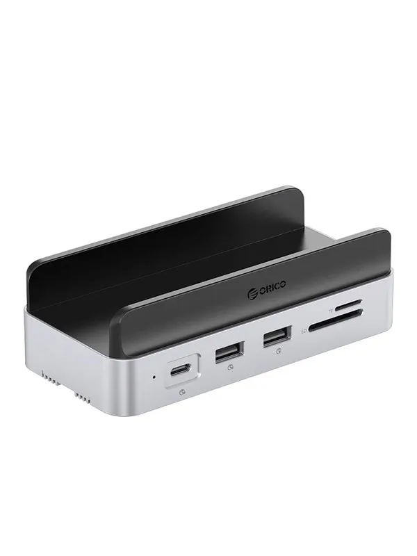 ORICO MiniDock 10-in-1 Docking Station with SSD Hard Drive Bay - Silver