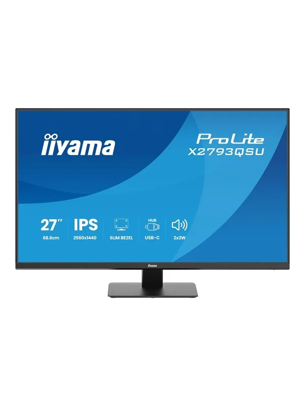 27" iiyama ProLite X2793QSU - 2560x1440 (QHD) - 75Hz - IPS
