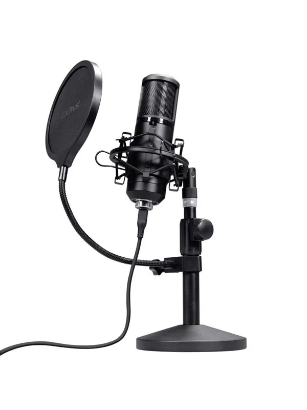 Trust GXT 269 Emita II Black Studio microphone