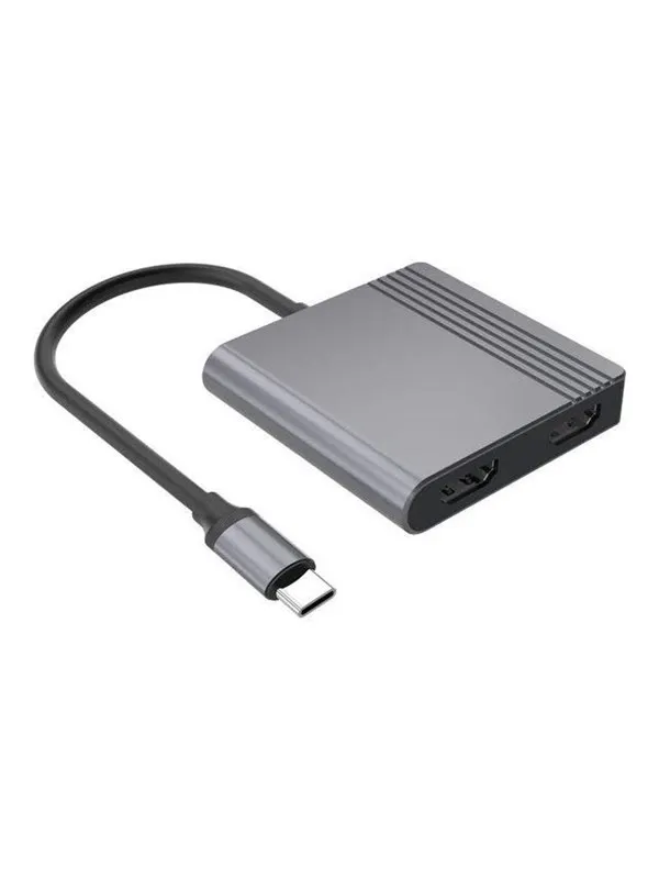 Gembird 3-Port USB-C USB-hub - USB 3.2 - 3 porter - Grå