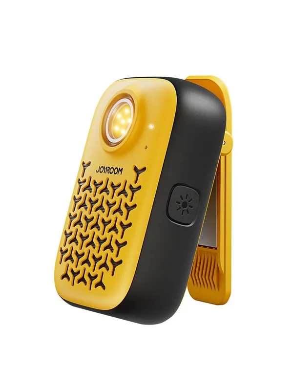 Joyroom Maya JR-MS03 portable Bluetooth speaker with built-in flashlight resistant - yellow