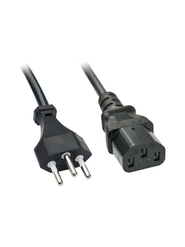 Lindy - power cable - power IEC 60320 C13 to Swiss 3 pin - 2 m