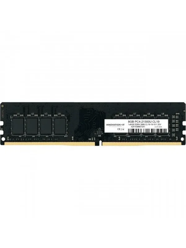 Innovation IT DDR4-2666 - 16GB - CL19 - Single Channel (1 pcs) - Svart