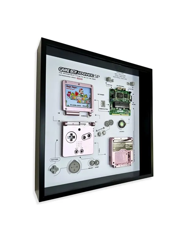 GRC - Retro Art Nintendo Gameboy SP Console Display - Bilde