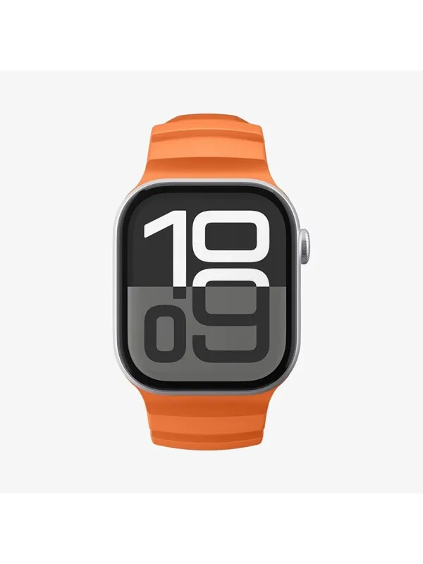 Spigen Silicone Band - orange - Apple Watch 49mm/46mm/45mm/44mm