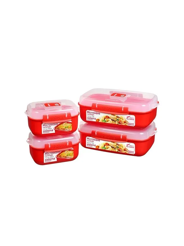 Sistema Microwave Heat and Eat 4 pack