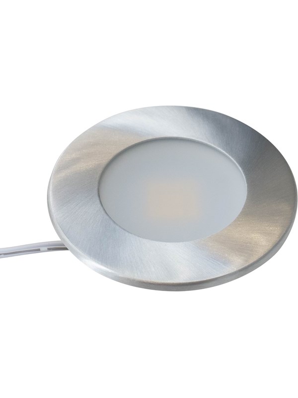 Nordtronic Alina cabinet lighting 350ma 2.2w 3000k 210lm brushed alu ru