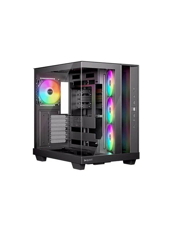 be quiet! LIGHT BASE 500 LX - Kabinett - Miditower - Svart