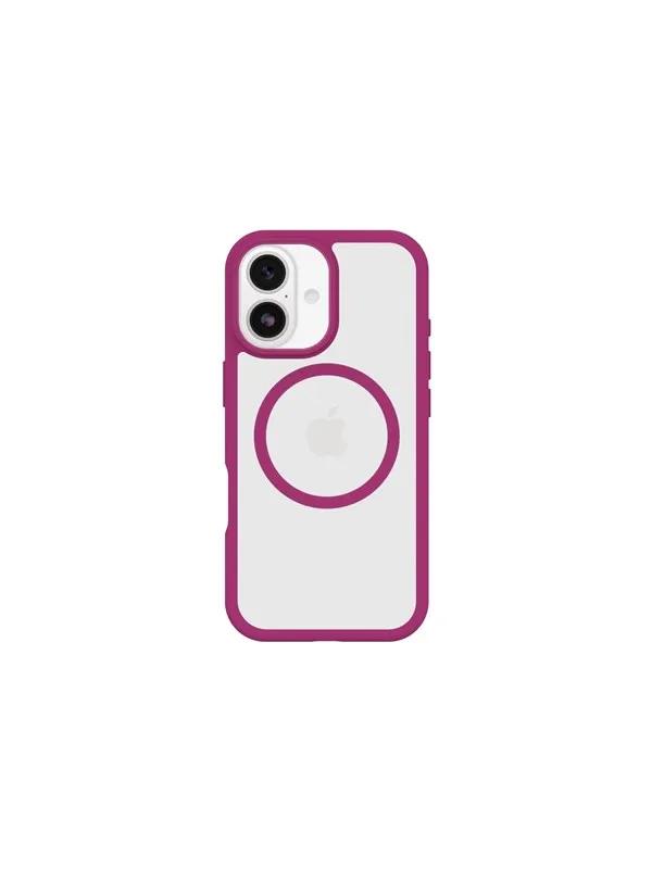 OtterBox React MagSafe Apple iPhone 17 Rose Crystal - clear/pink