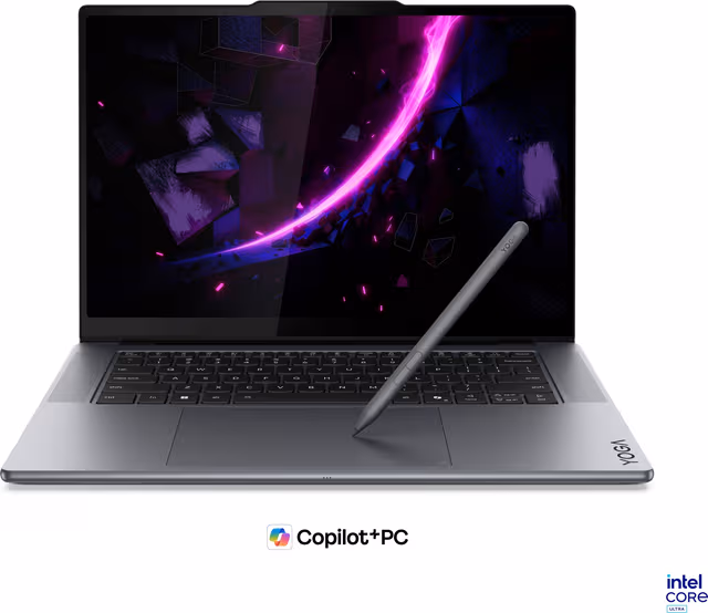 Lenovo Yoga Pro 7i Aura Ultra 7/32GB/1TB/5050 15,3" bærbar PC + penn