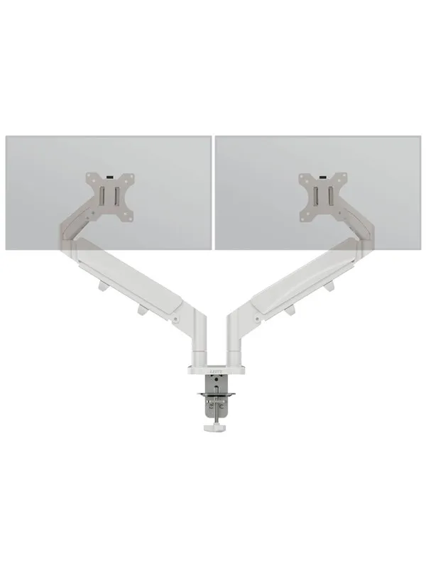 Leitz  Ergo Space Saving Dual Monitor Arm Grey