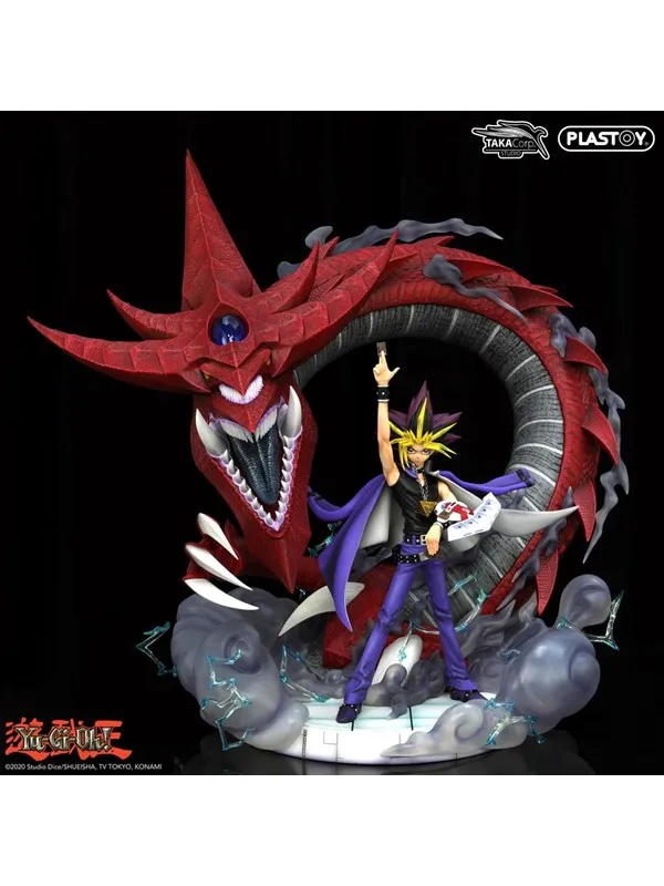 Plastoy - YAMI YUGI & SLIFER - YU-GI-OH! STATUE - Figur